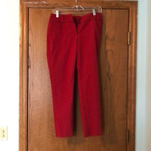 Loft Marisa crop pants size 4